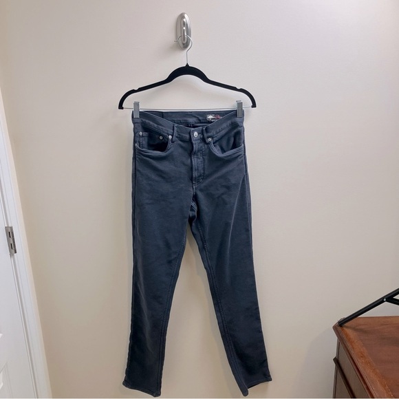Faherty Stretch Terry 5-Pocket Pant in Deepest Navy Size 28X31 Faherty Jeans - Picture 2 of 9